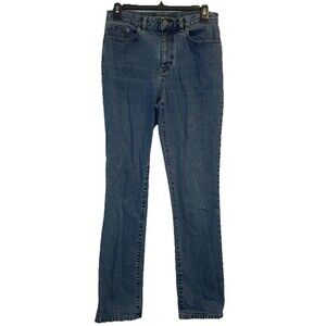 VTG Lauren Jeans Co Ralph Lauren Women’s Med Wash Blue High Rise Jeans Sz 4